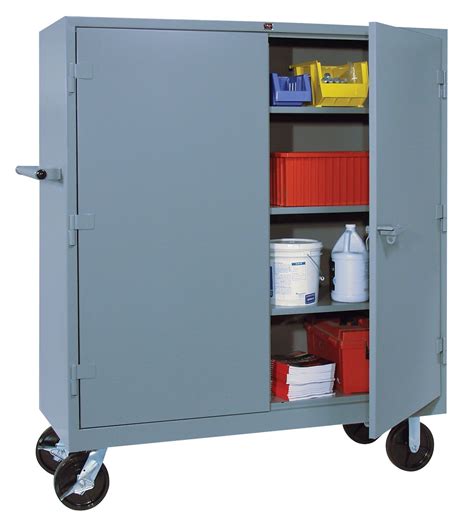 stainless steel with cabinets on wheels|metal lockable cabinet on wheels.